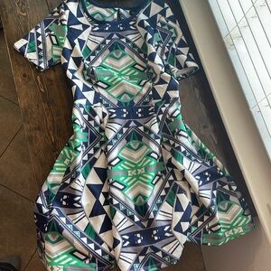 Sequin hearts dress size small
